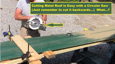 how to cut sheet metal with circular saw|cutting galvanized corrugated roofing.